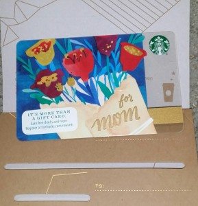 20160417_100333 2016 Mother's Day Card Starbucks Mothers Day