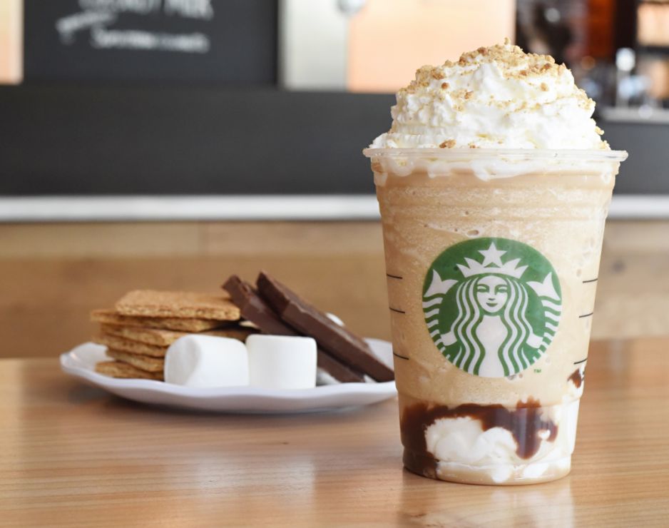 The S'mores Frappuccino is back!!