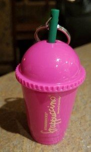 1 - 1 - 20160506_224439 mini Frappuccino key chain