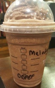 1 - 1 - 20160611_052620 starbucks double double fudge bar Frappuccino