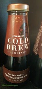 2 - 1 - Starbucks Bottled Cold Brew 29June2016