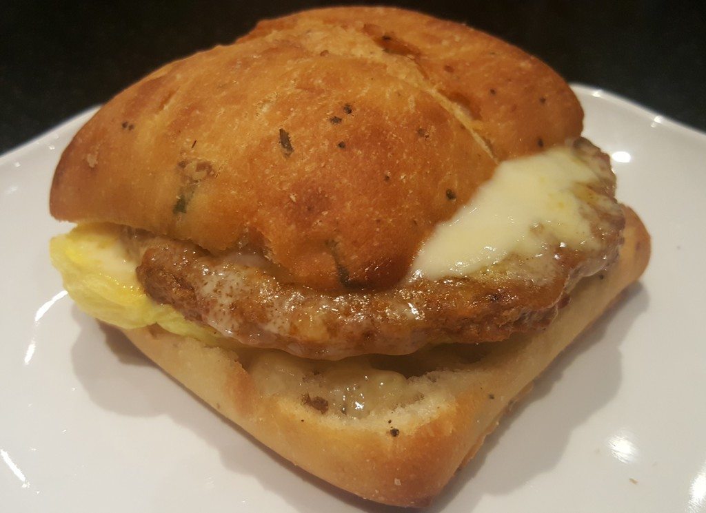 1 - 1 - 20160717_204851 starbucks chorizo breakfast sandwich