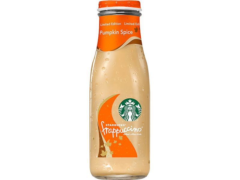 bottled pumpkin spice frappuccino media relations image