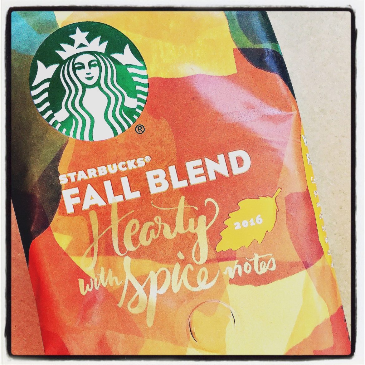 Lots of people don’t know about Fall Blend. It’s an unknown Starbucks gem.