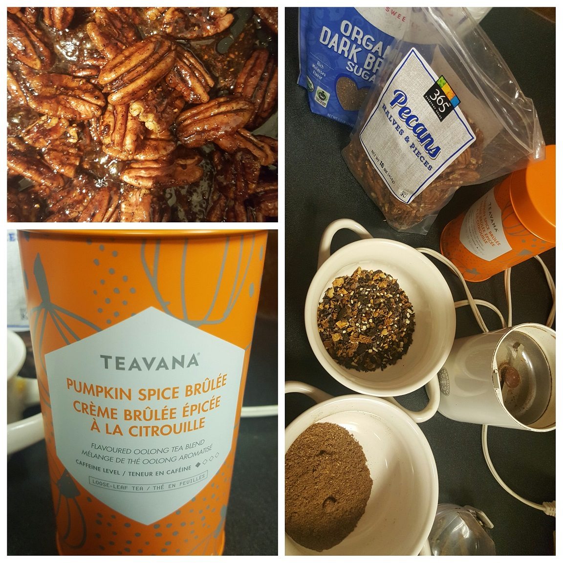 Super Easy Teavana Pumpkin Spice Brûlée Candied Pecans!