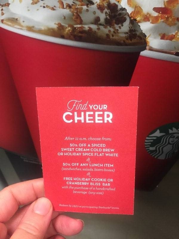 For 10 Days, Santa Starbucks is Delivering Free Tall Handcrafted Espresso Beverages. (See details)