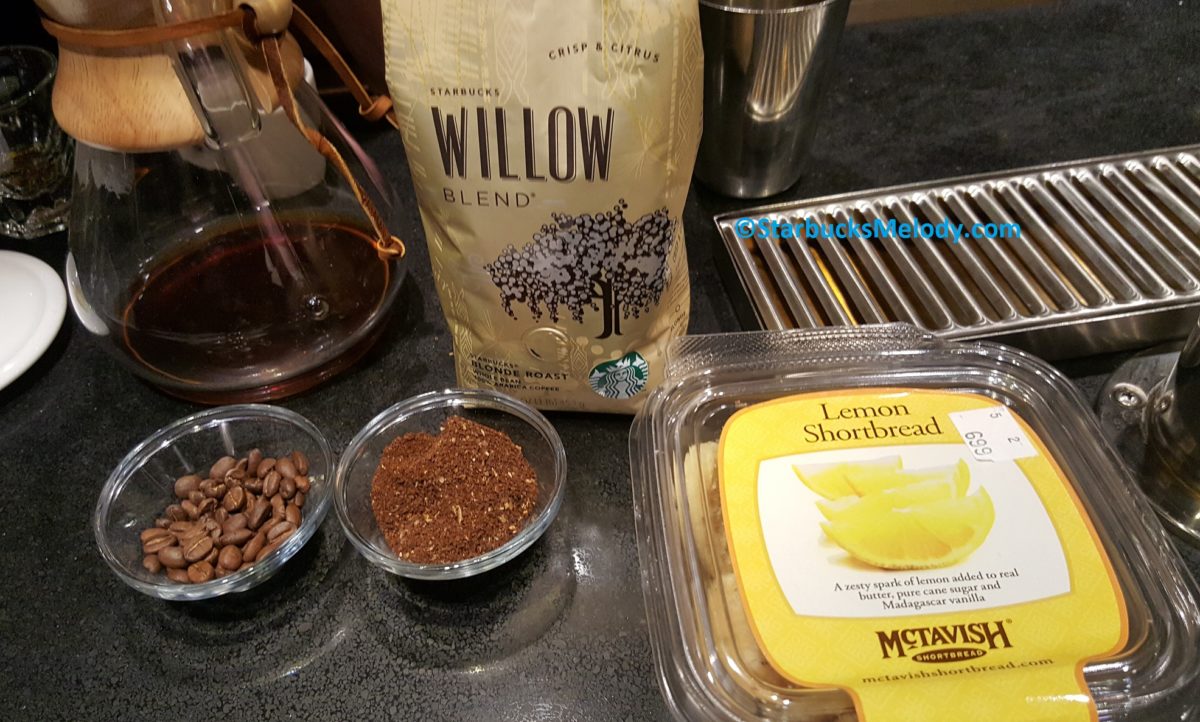 Starbucks Willow: Excellent Pairing and Tasting at East Olive Way Starbucks.