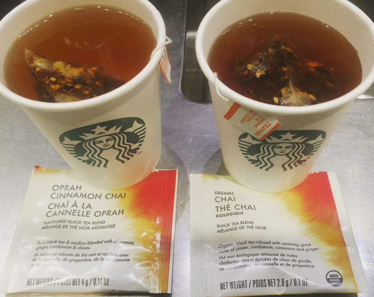 Starbucks Stores Say Goodbye to Oprah Chai