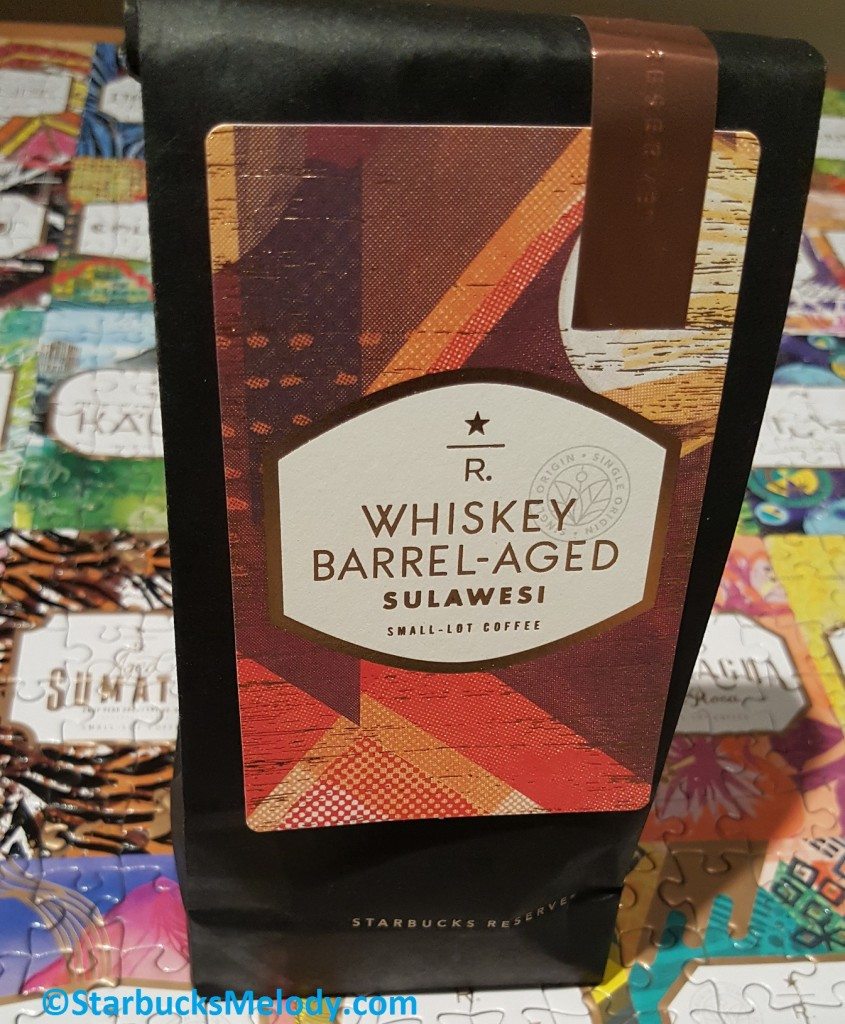 20170310_181500 4 oz bag of Whiskey Barrel Aged Sulawesi