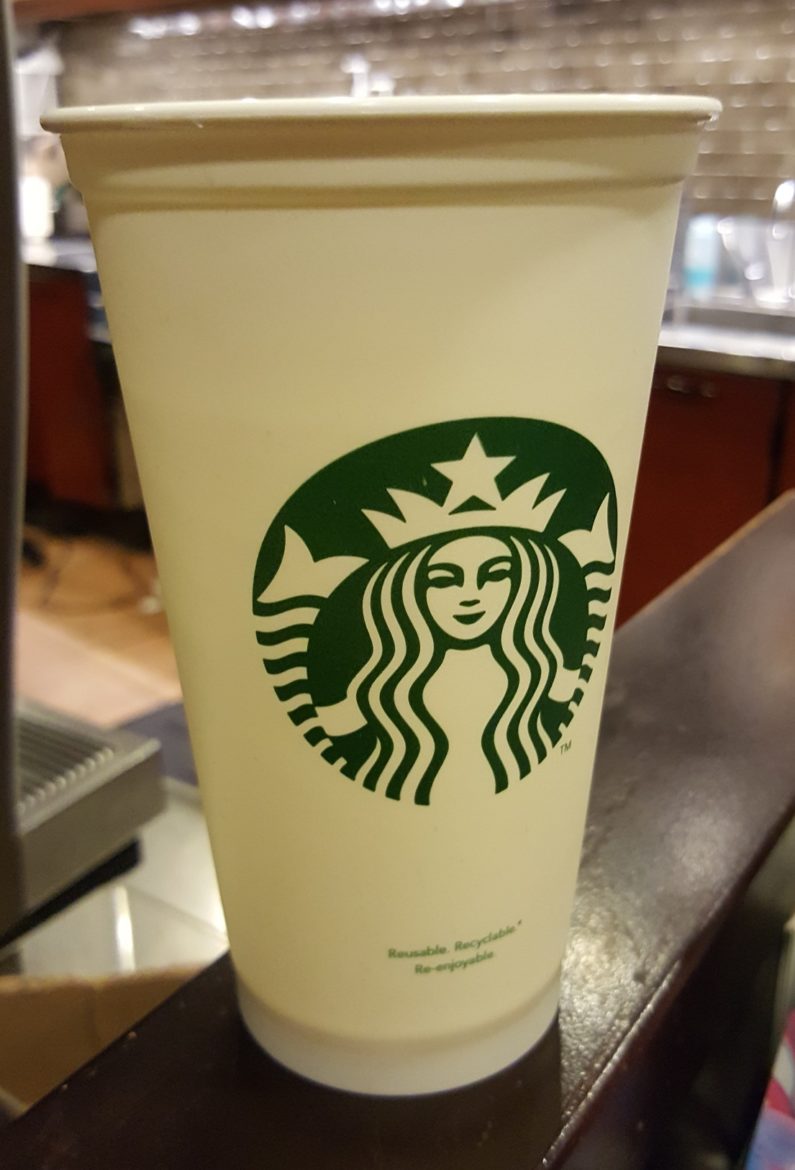 Earth Day at Starbucks Free Reusable Cup to the first 25 Customers