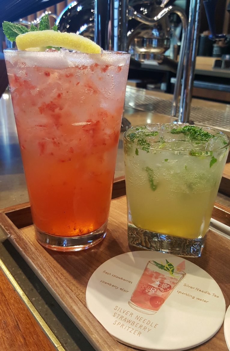 Tea Mixology at the Starbucks Reserve Roastery: 2 new summer drinks at the experience bar.
