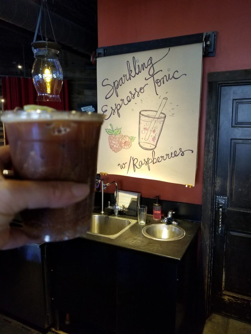 Espresso Tonic with Raspberries: And much more at Roy Street (owned and operated by Starbucks)