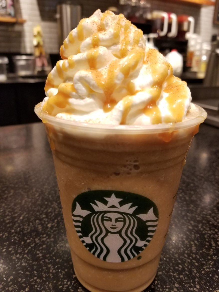 Cinnamon Sweet Horchata Frappuccino at Starbucks