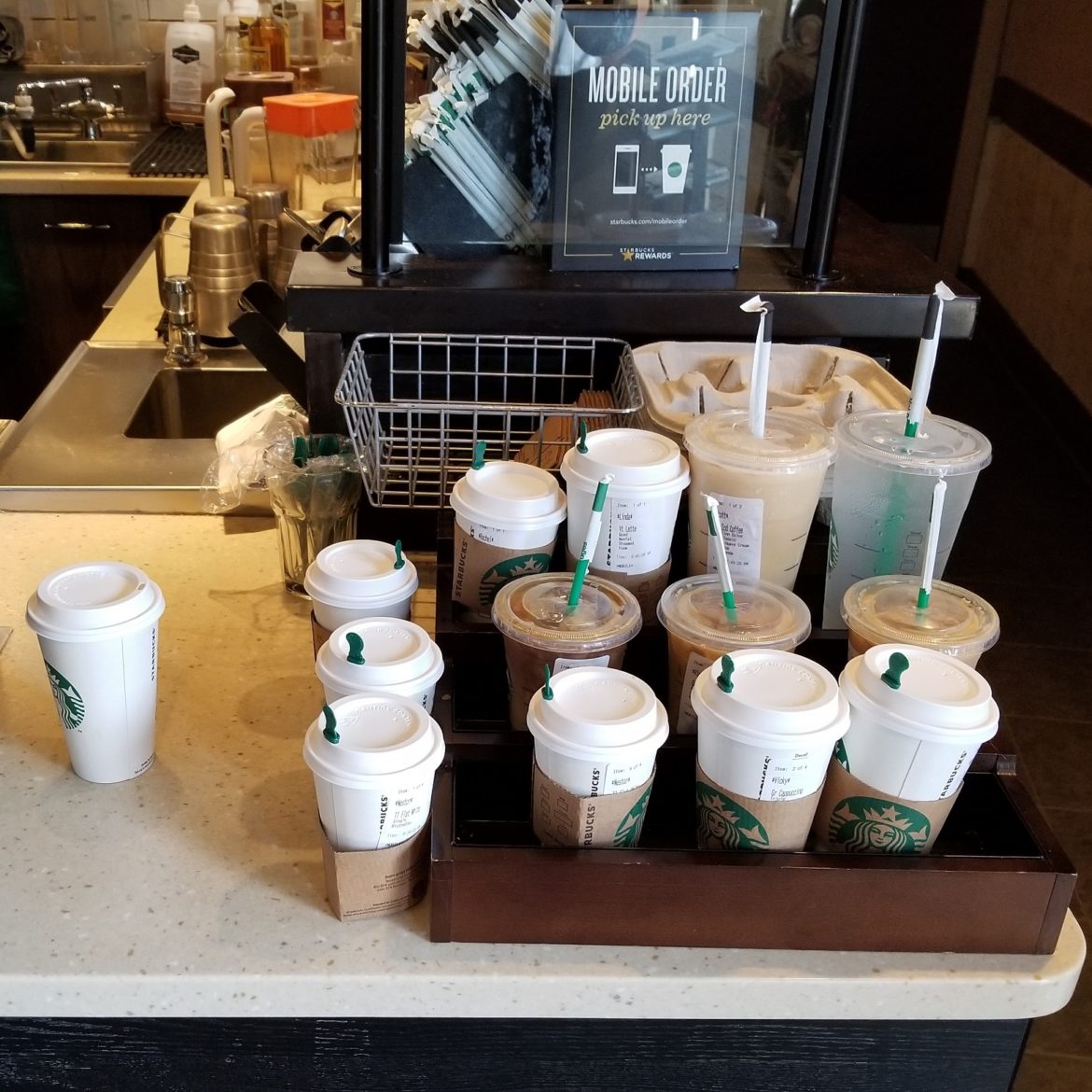 how to order starbucks online and pick up