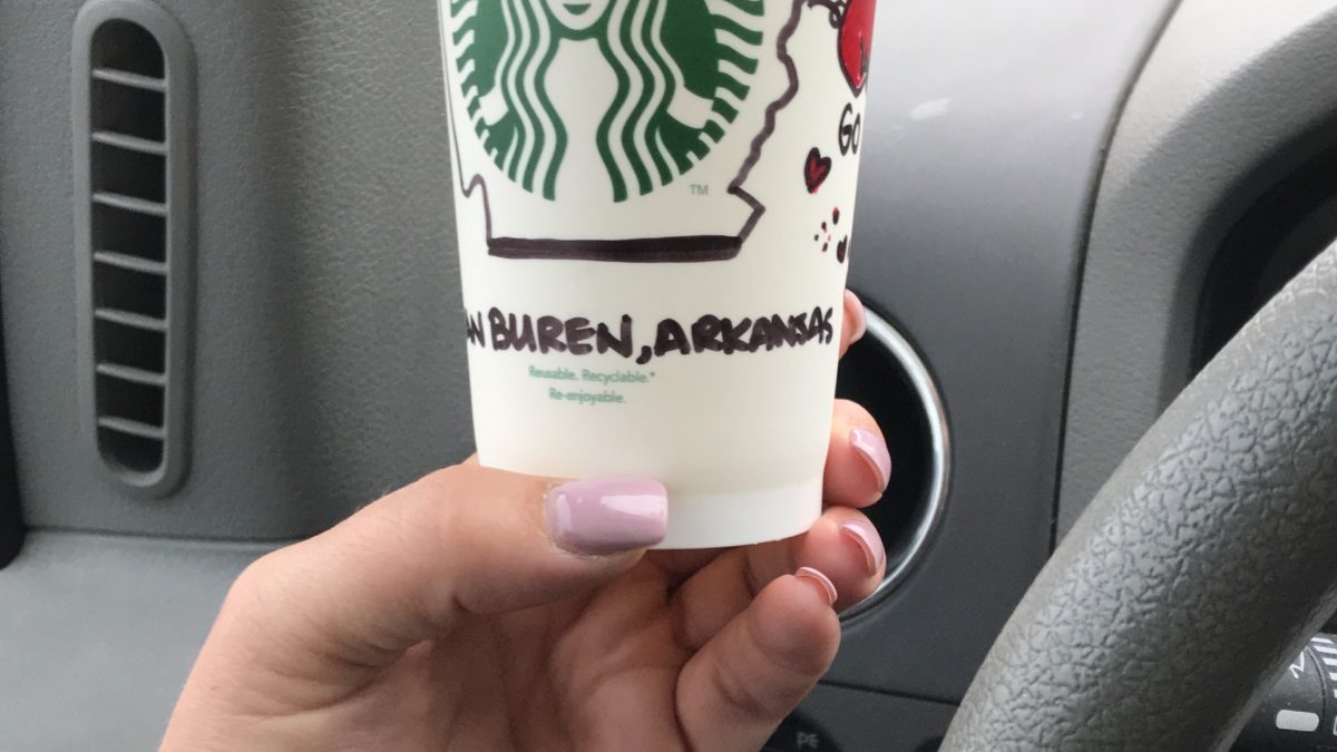 Hand Drawn Cup Makes an Arkansas Starbucks Customer’s Experience Perfect