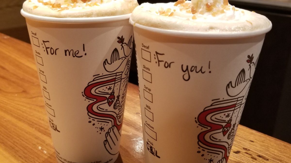 Buy One Get One Free – Holiday Drinks now through the 13th! (2 PM – 5 PM)