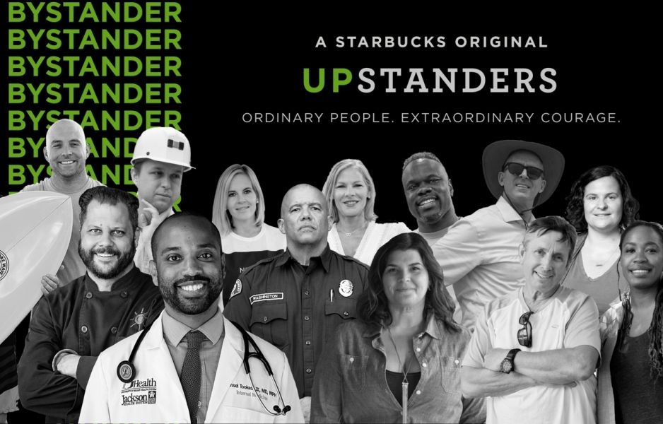 Starbucks Upstanders season 2: Ordinary People do Great Things.