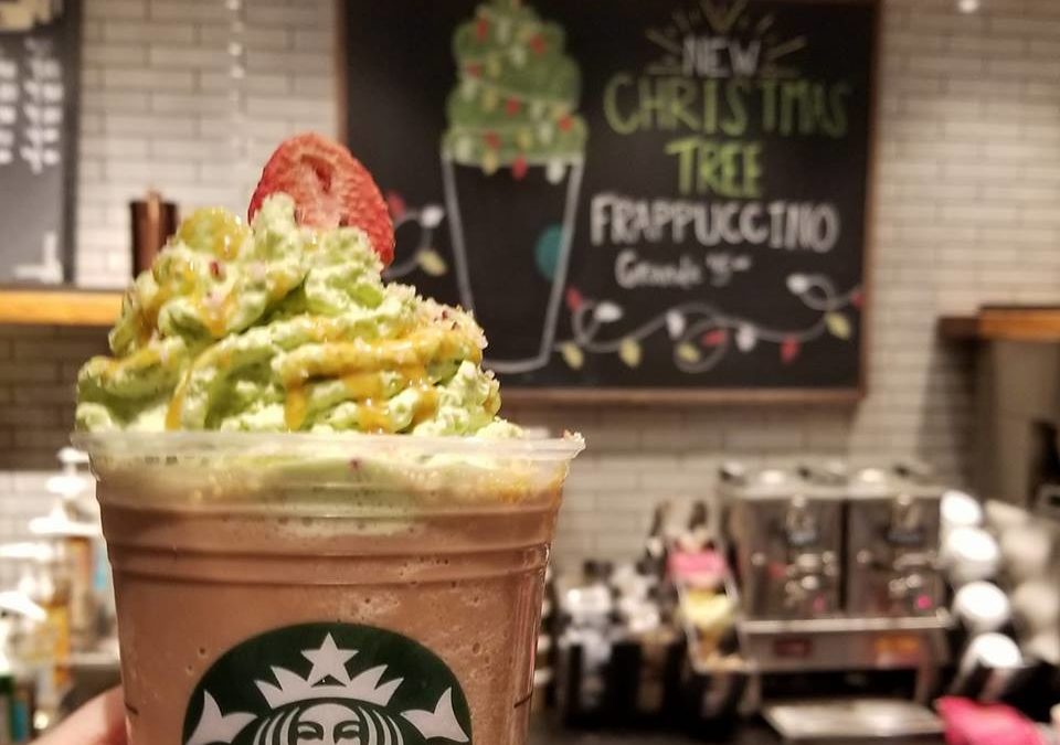 The Christmas Tree Frappuccino – December 7th – 11th