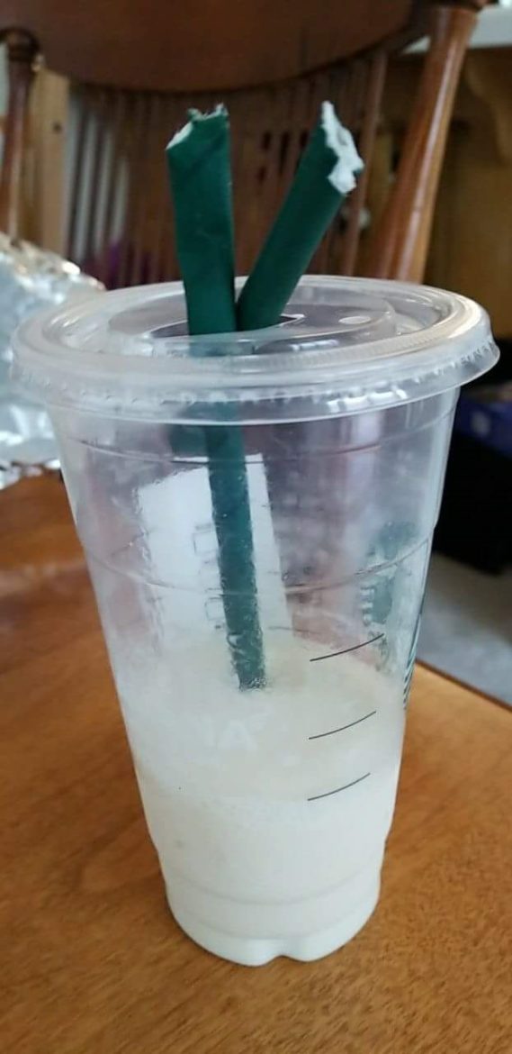 What do you think of the idea of paper straws at Starbucks? 