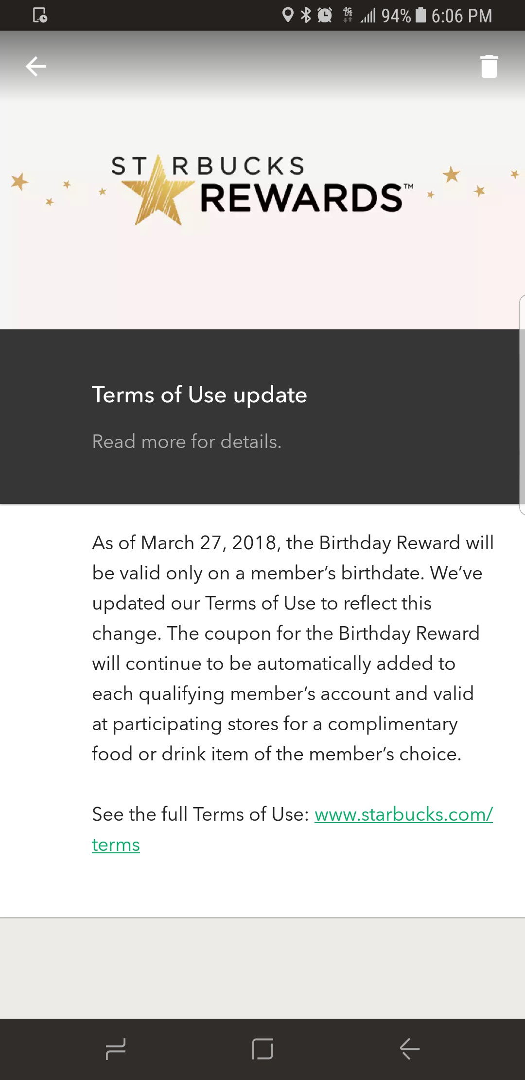 Can You Get A Free Starbucks Drink On Your Birthday