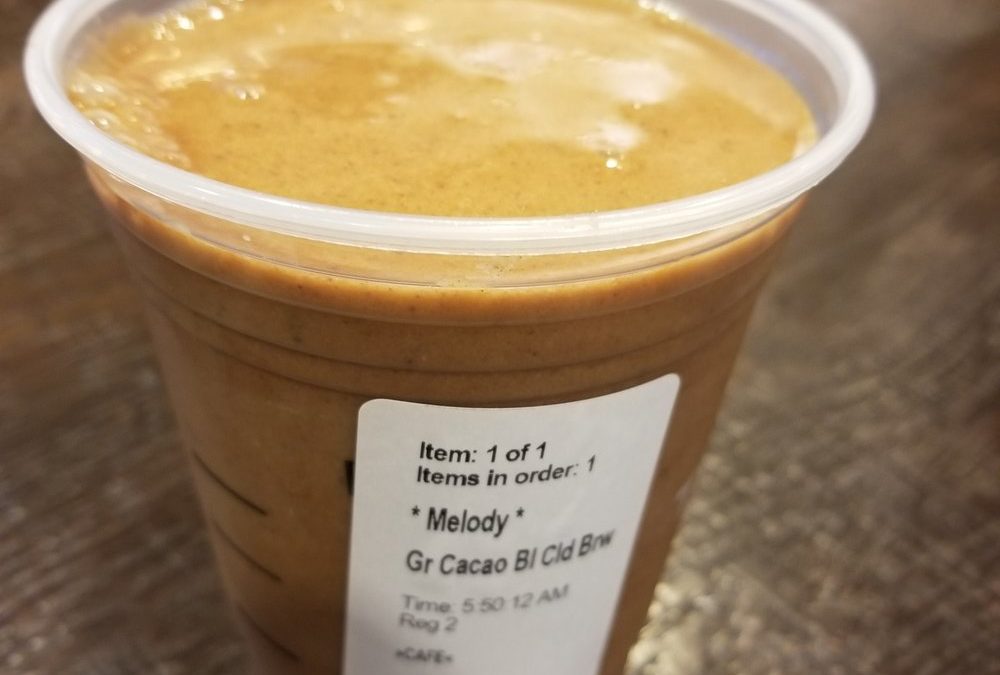 Protein Plant Based Cold Brew Smoothies at Starbucks starting 8 14 18 StarbucksMelody