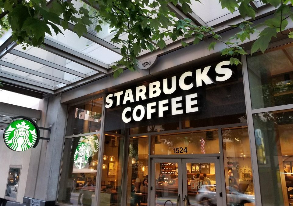 The Messed-Up Reason Starbucks Baristas Are Putting Stickers On