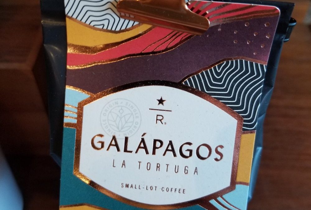Galapagos coffee returns to Starbucks after an 8 year break. Happy Veteran’s Day.
