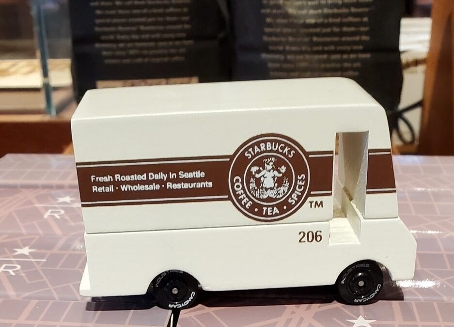 Super cute little Starbucks truck – Available at the Seattle Roastery.