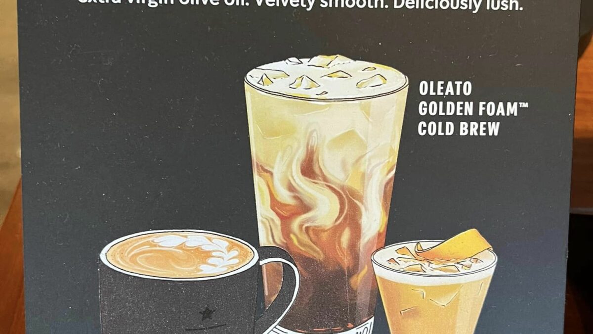 Oleato Golden Foam™ Cold Brew: Starbucks Coffee Company